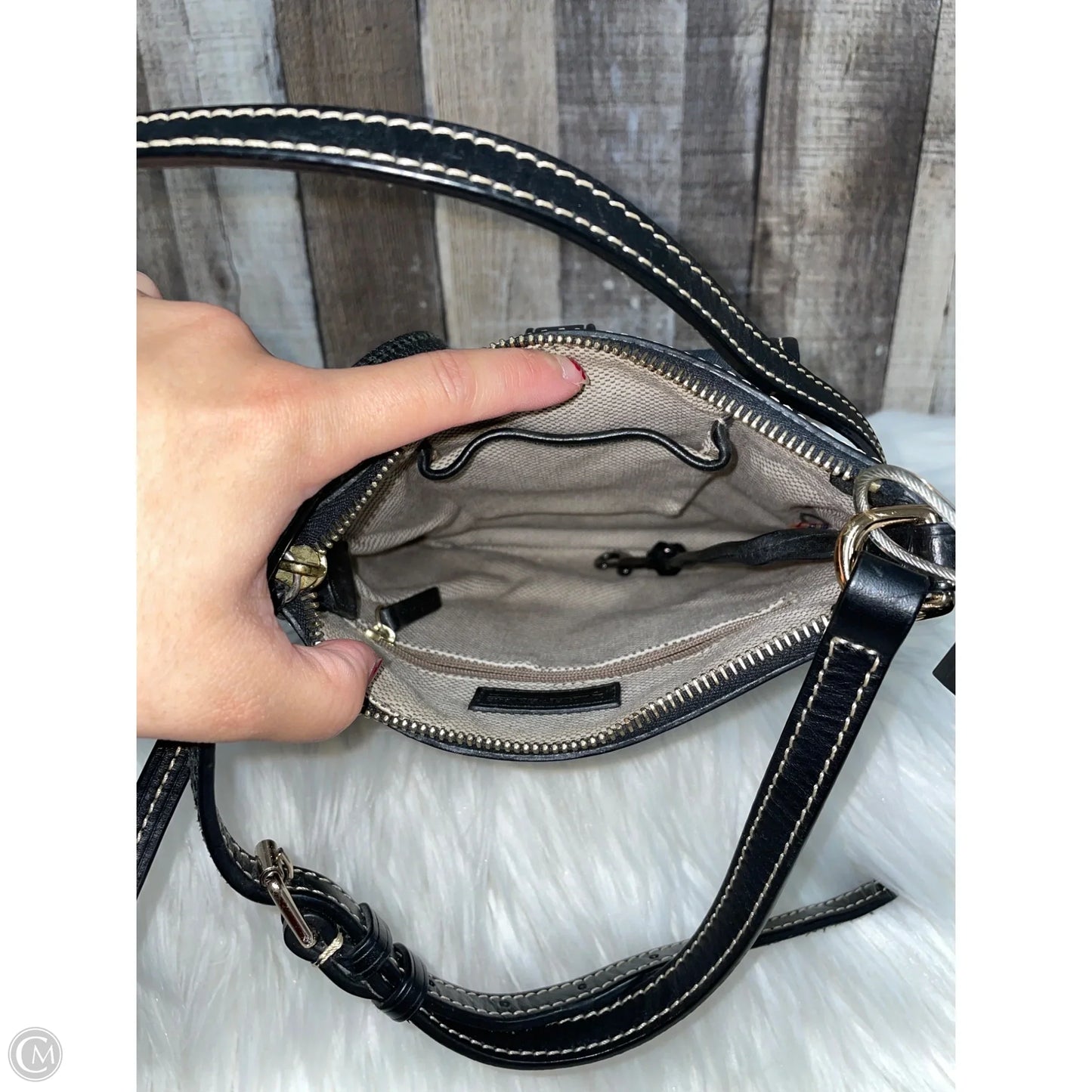 Crossbody Designer By Dooney And Bourke, Size: Small