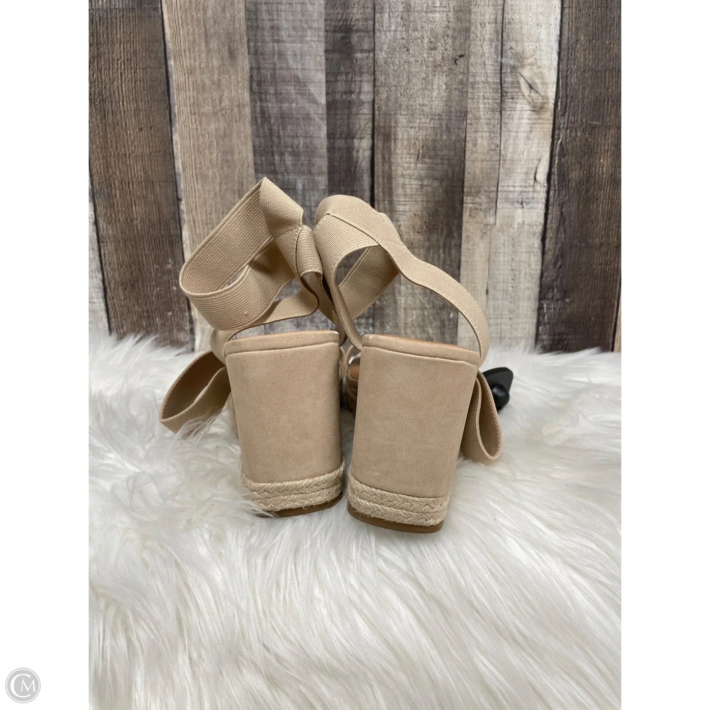 Sandals Heels Platform By Caslon In Brown, Size: 8.5
