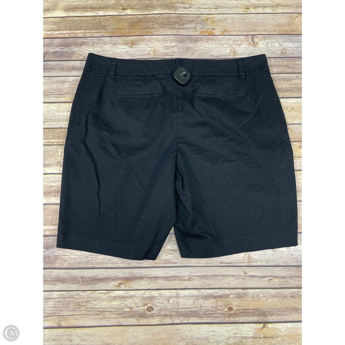 Shorts By Ann Taylor In Black, Size: 16