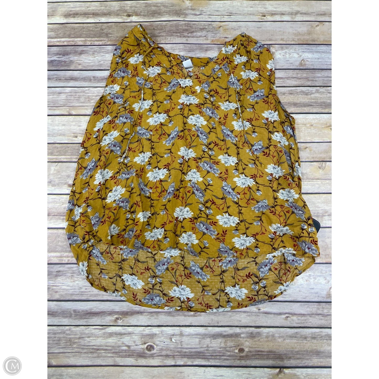 Tank Top By Old Navy In Yellow, Size: Xl