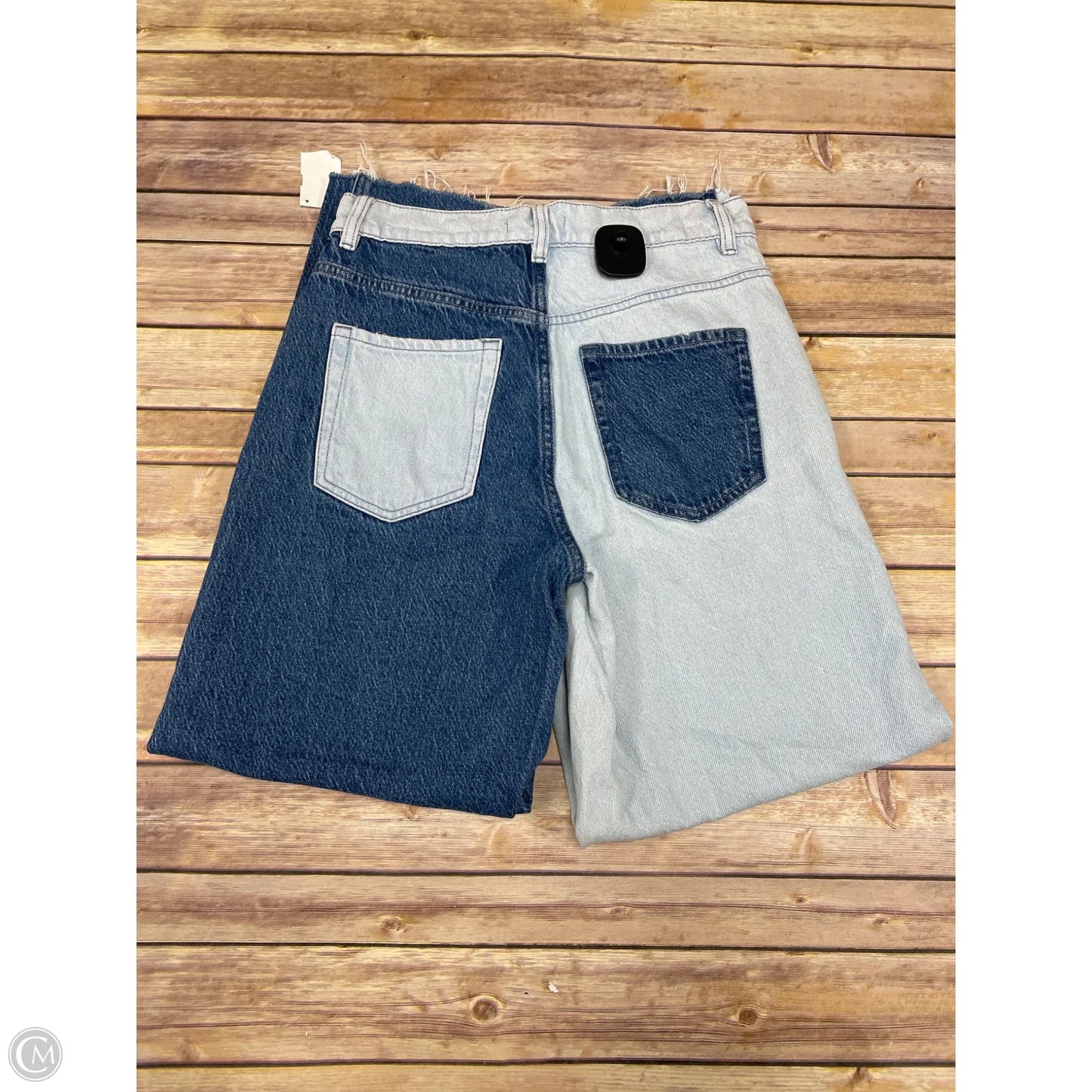 Jeans Wide Leg By Pacsun In Blue Denim, Size: 4