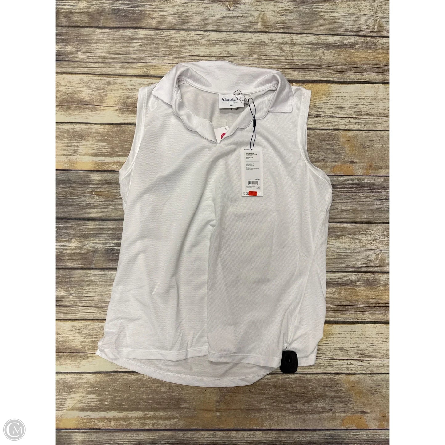 Athletic Tank Top By Cmc In White, Size: Xxl