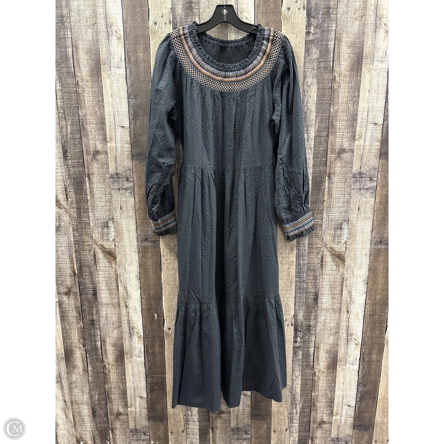 Dress Casual Maxi By Universal Thread In Grey, Size: M