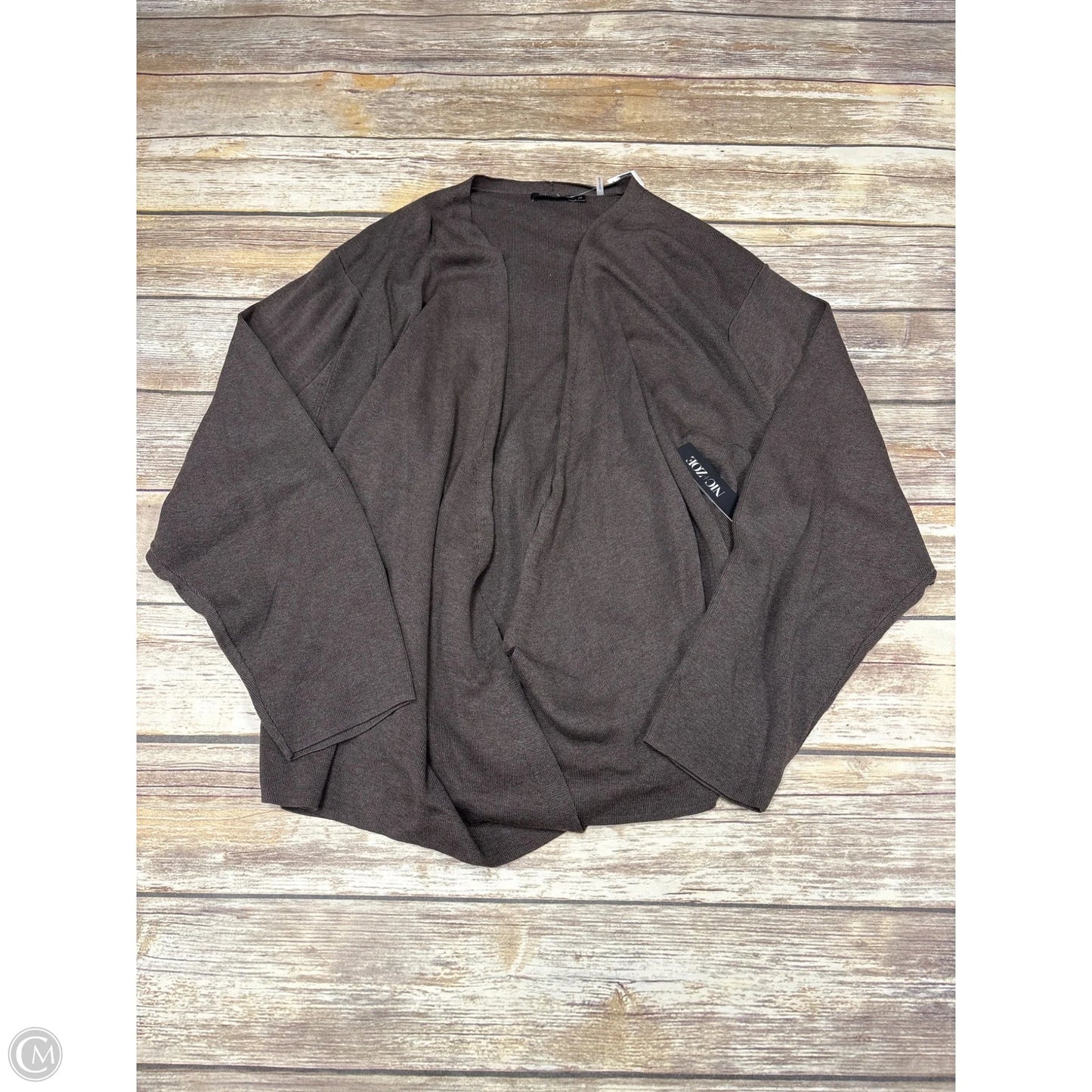 Cardigan By Nic + Zoe In Brown, Size: 3x