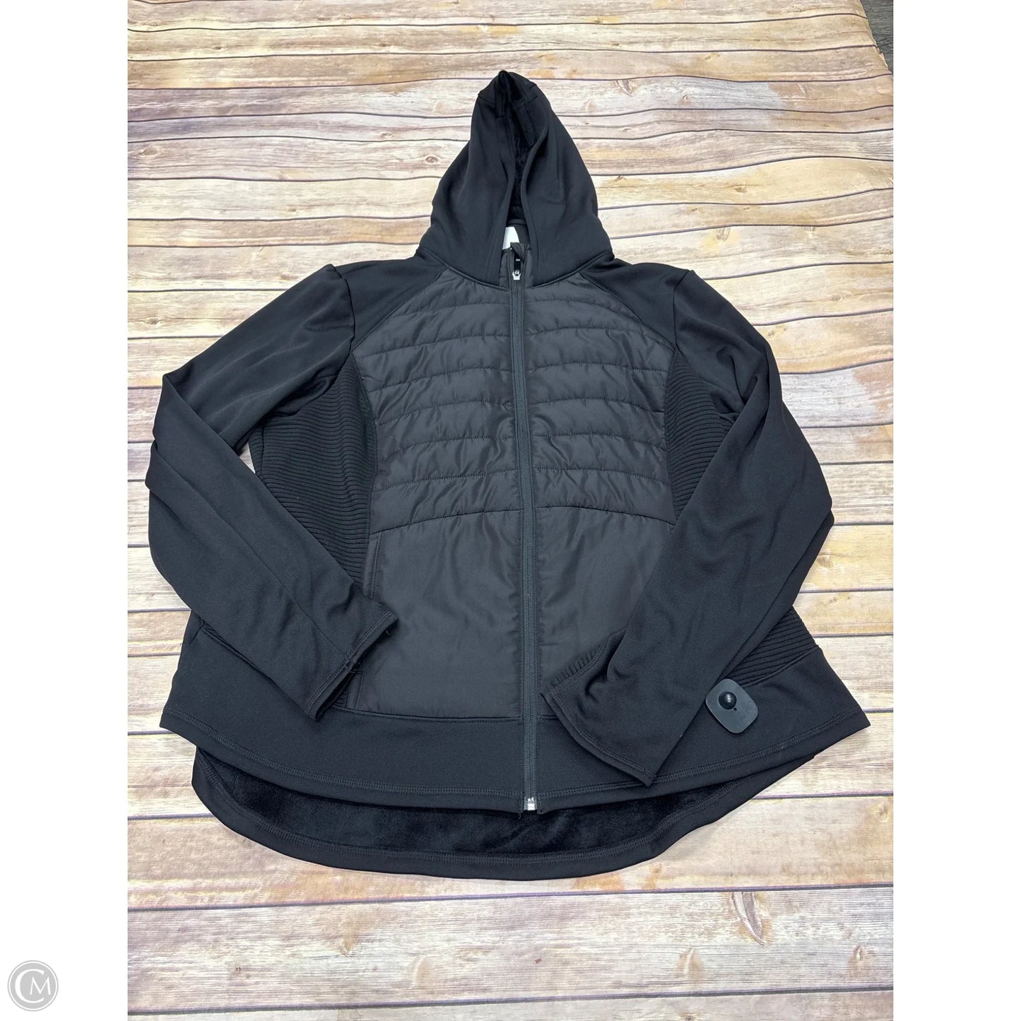 Athletic Jacket By Tek Gear In Black, Size: 2x