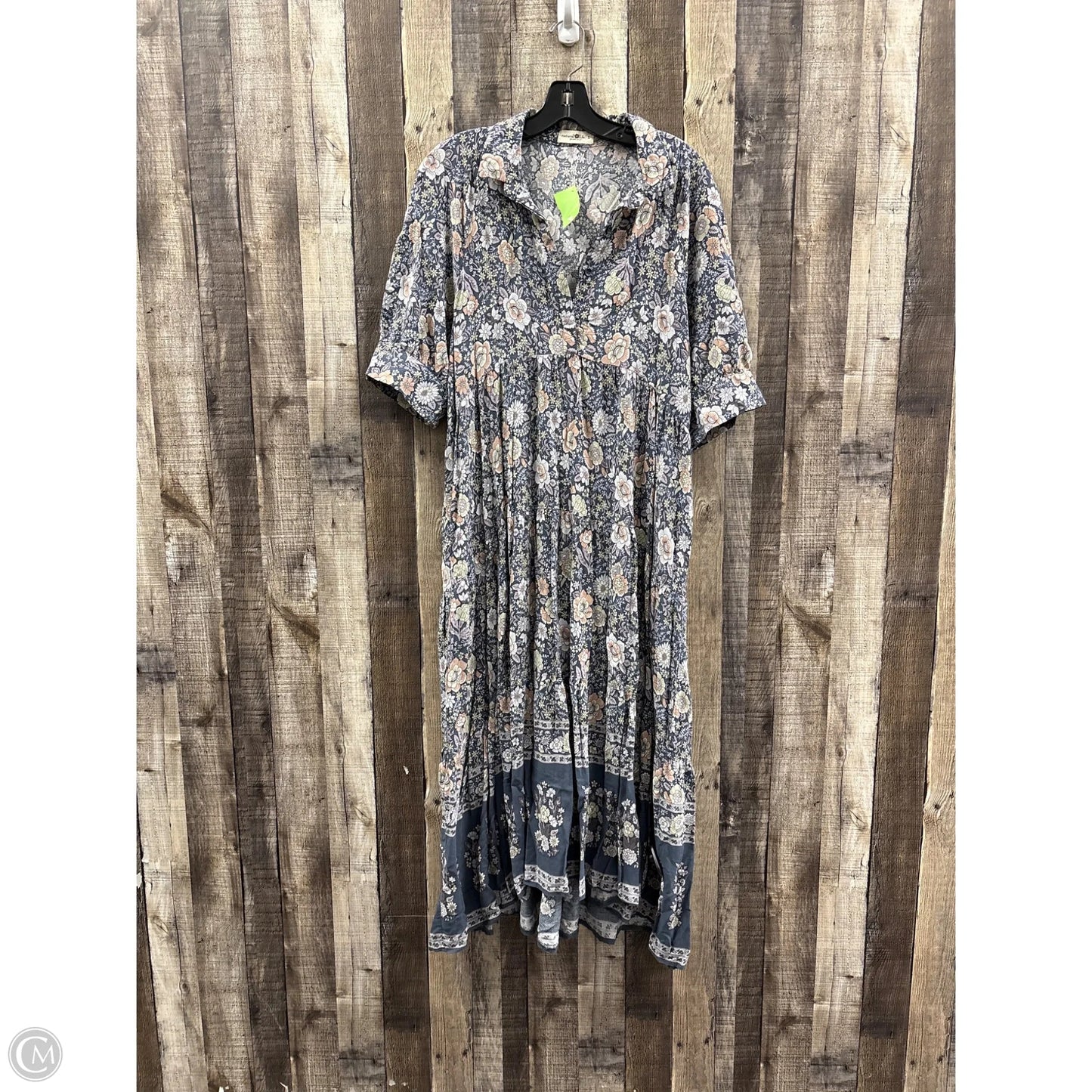 Dress Casual Maxi By Natural Life In Floral Print, Size: 0