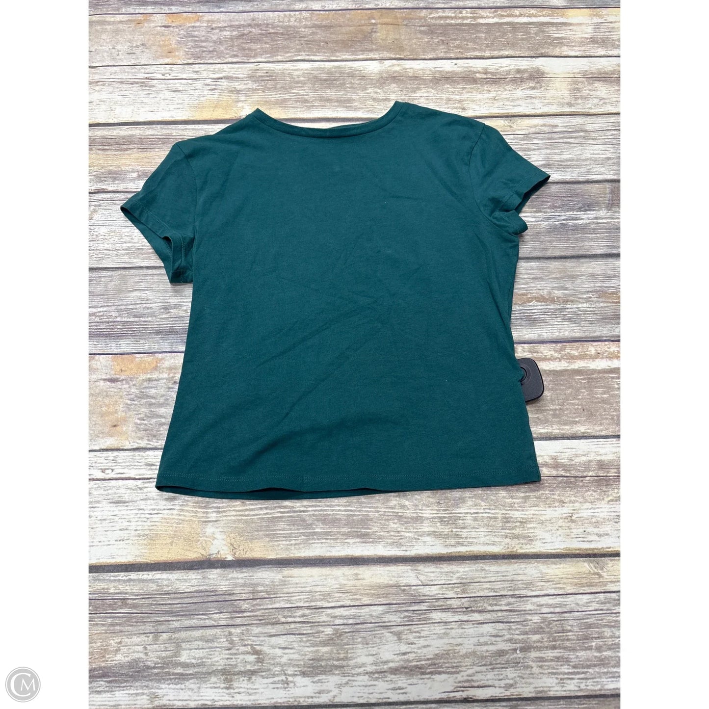 Top Short Sleeve Basic By Wild Fable In Green, Size: M