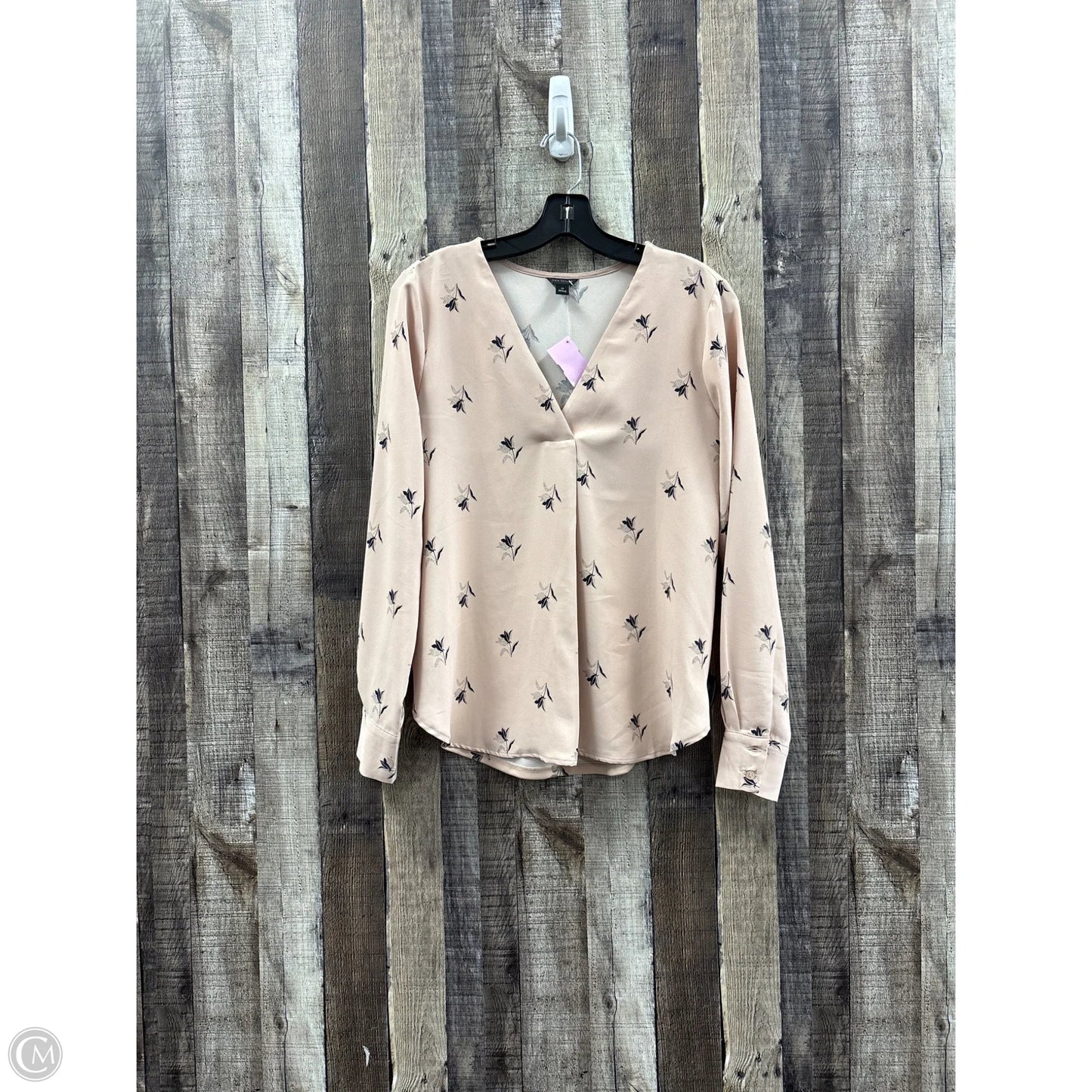 Top Long Sleeve By Ann Taylor In Pink, Size: Xs