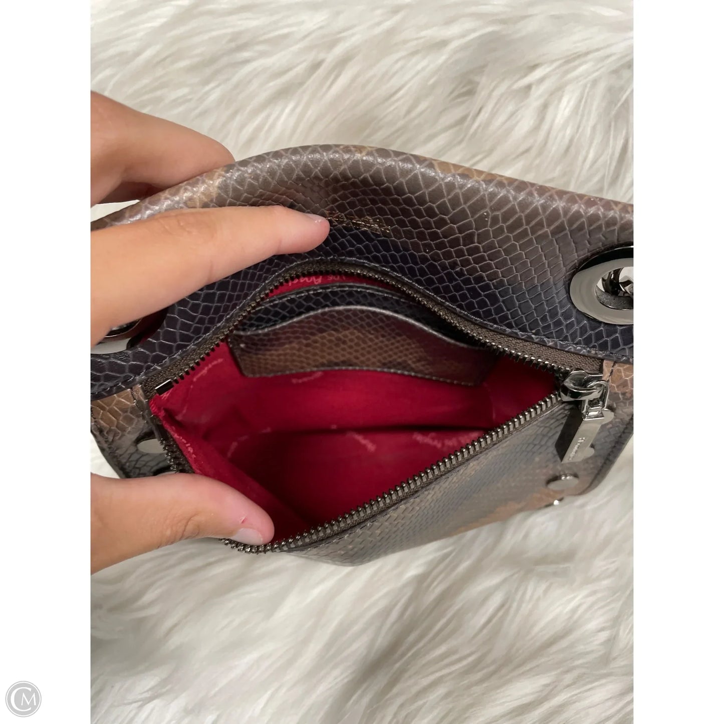 Crossbody Leather By Hammitt, Size: Small