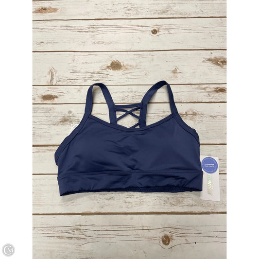 Athletic Bra By Marika In Blue, Size: M