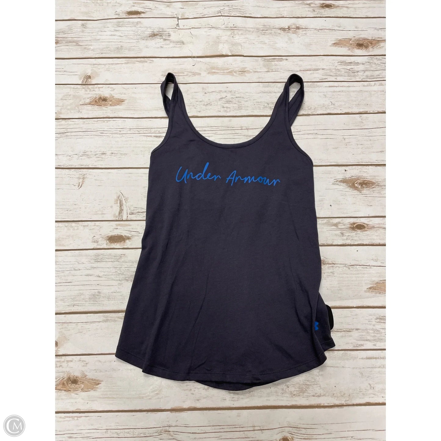 Athletic Tank Top By Under Armour In Grey, Size: S