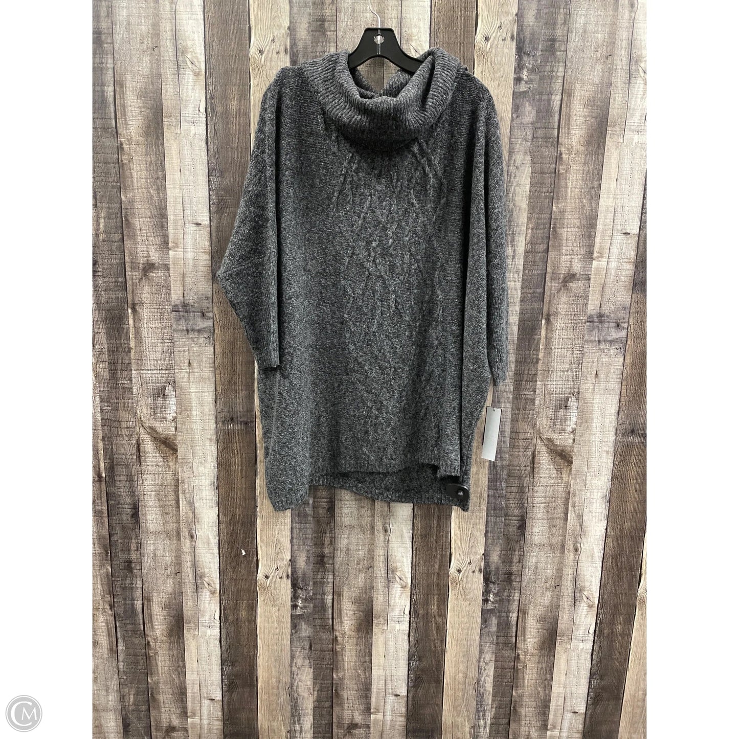 Sweater By Apt 9 In Black, Size: Xl