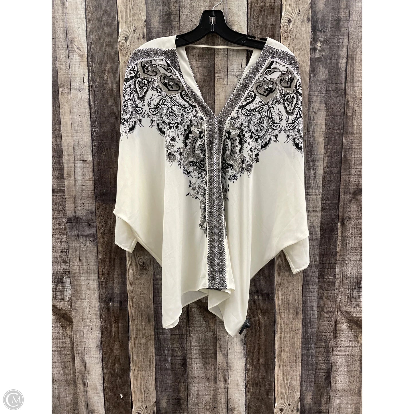 Top Long Sleeve By Rose And Olive In Multi-colored, Size: L