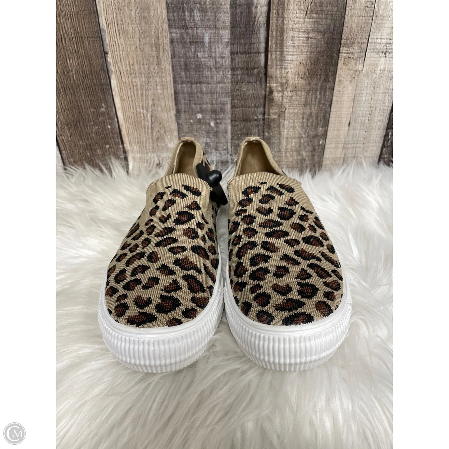 Shoes Flats By Jelly Pop In Animal Print, Size: 7