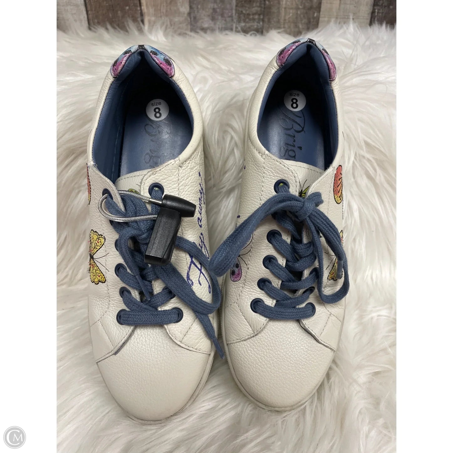 Shoes Sneakers By Brighton In Multi-colored, Size: 8