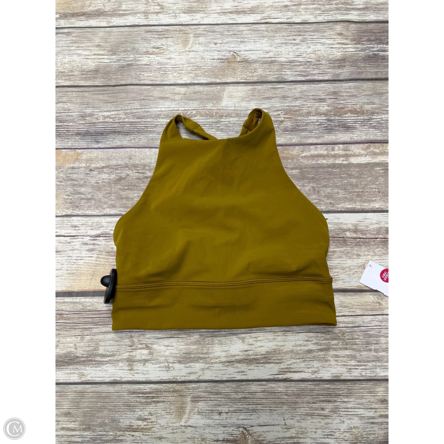 Athletic Bra By Lululemon In Gold, Size: 6
