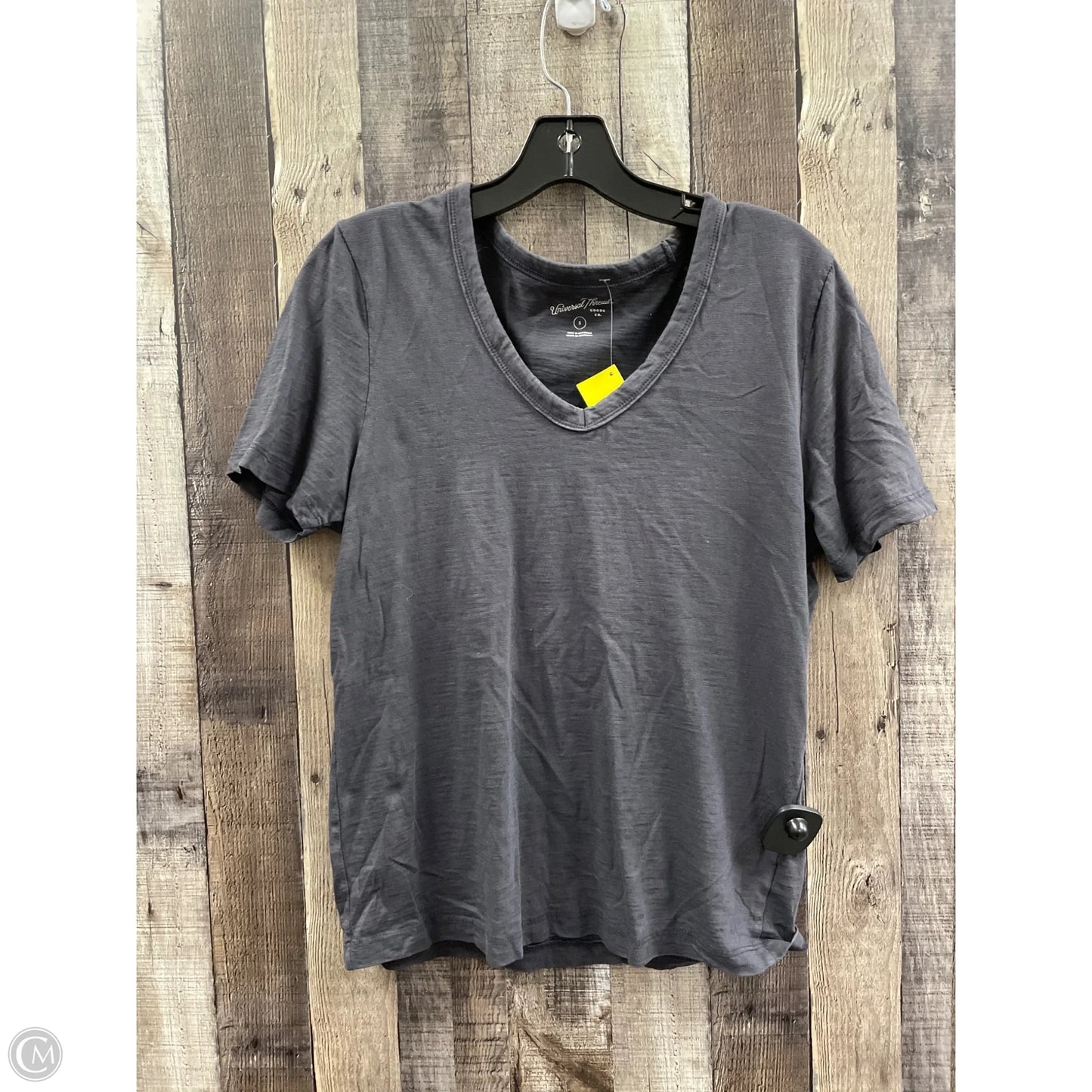 Top Short Sleeve By Universal Standard In Grey, Size: S