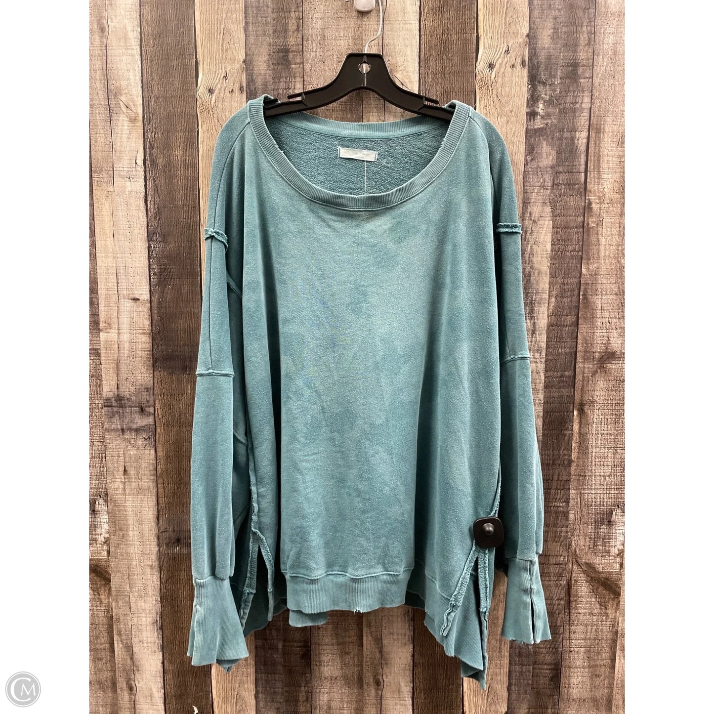 Sweatshirt Crewneck By We The Free In Green, Size: L