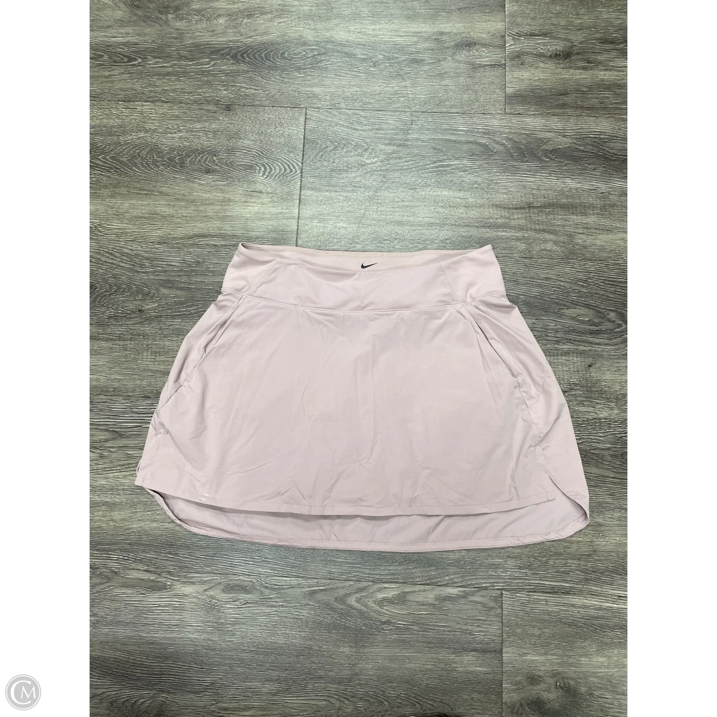 Athletic Skort By Nike In Pink, Size: L