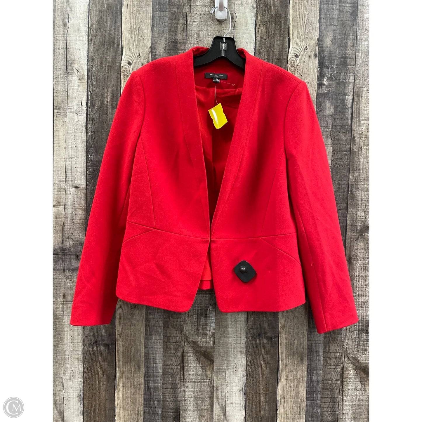 Blazer By Ann Taylor In Red, Size: Lp
