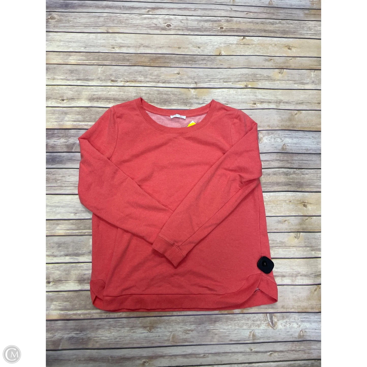 Sweatshirt Crewneck By Cme In Coral, Size: L