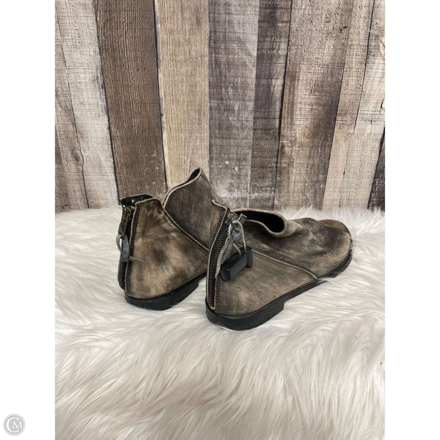 Sandals Flats By Free People In Taupe, Size: 10