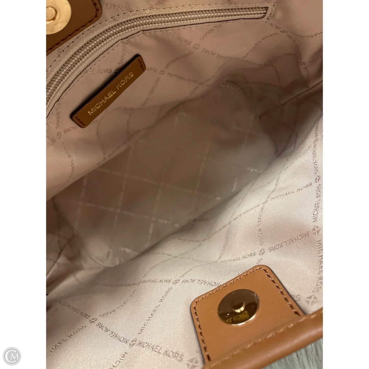 Crossbody Designer By Michael Kors, Size: Medium