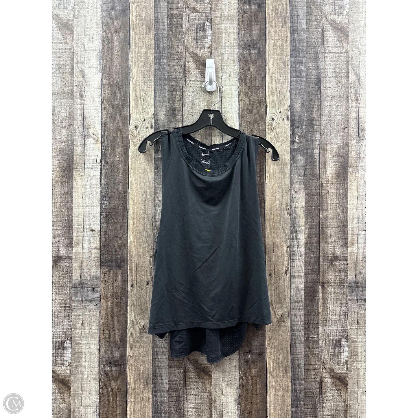 Athletic Tank Top By Nike In Black, Size: Xl