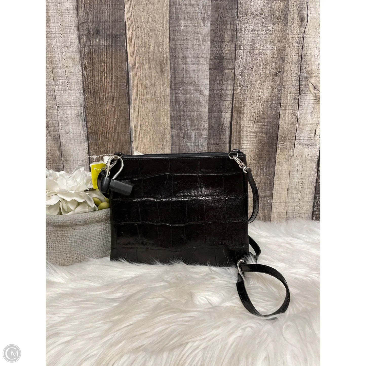 Crossbody Leather By Brighton, Size: Small