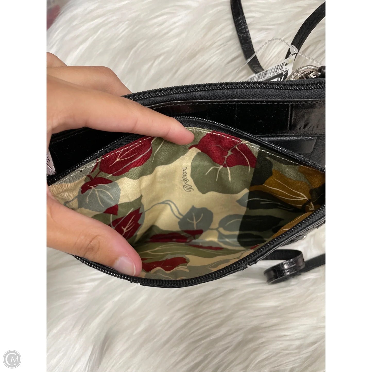 Crossbody Leather By Brighton, Size: Small