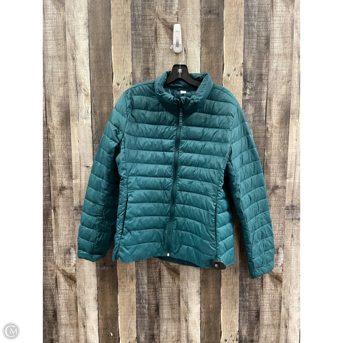 Coat Puffer & Quilted By Old Navy In Teal, Size: Xl