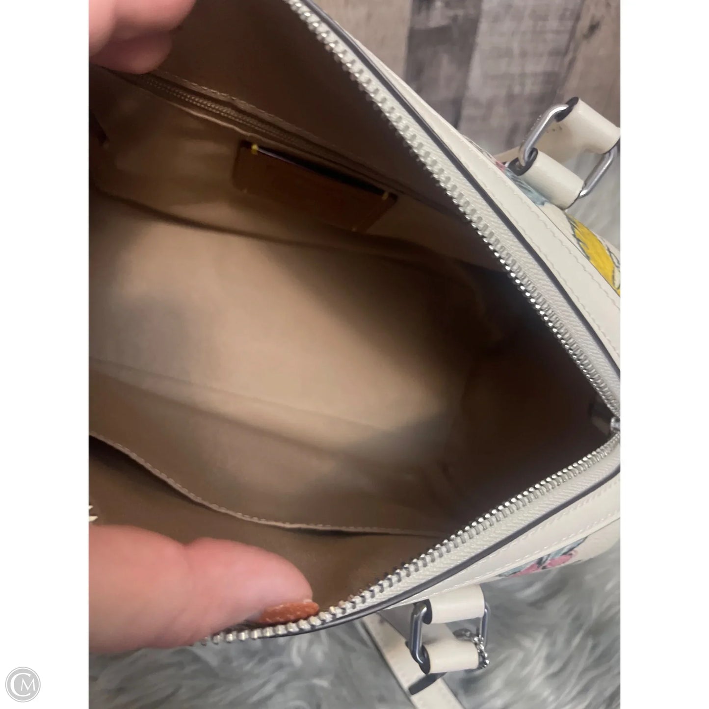 Crossbody Designer By Coach, Size: Medium