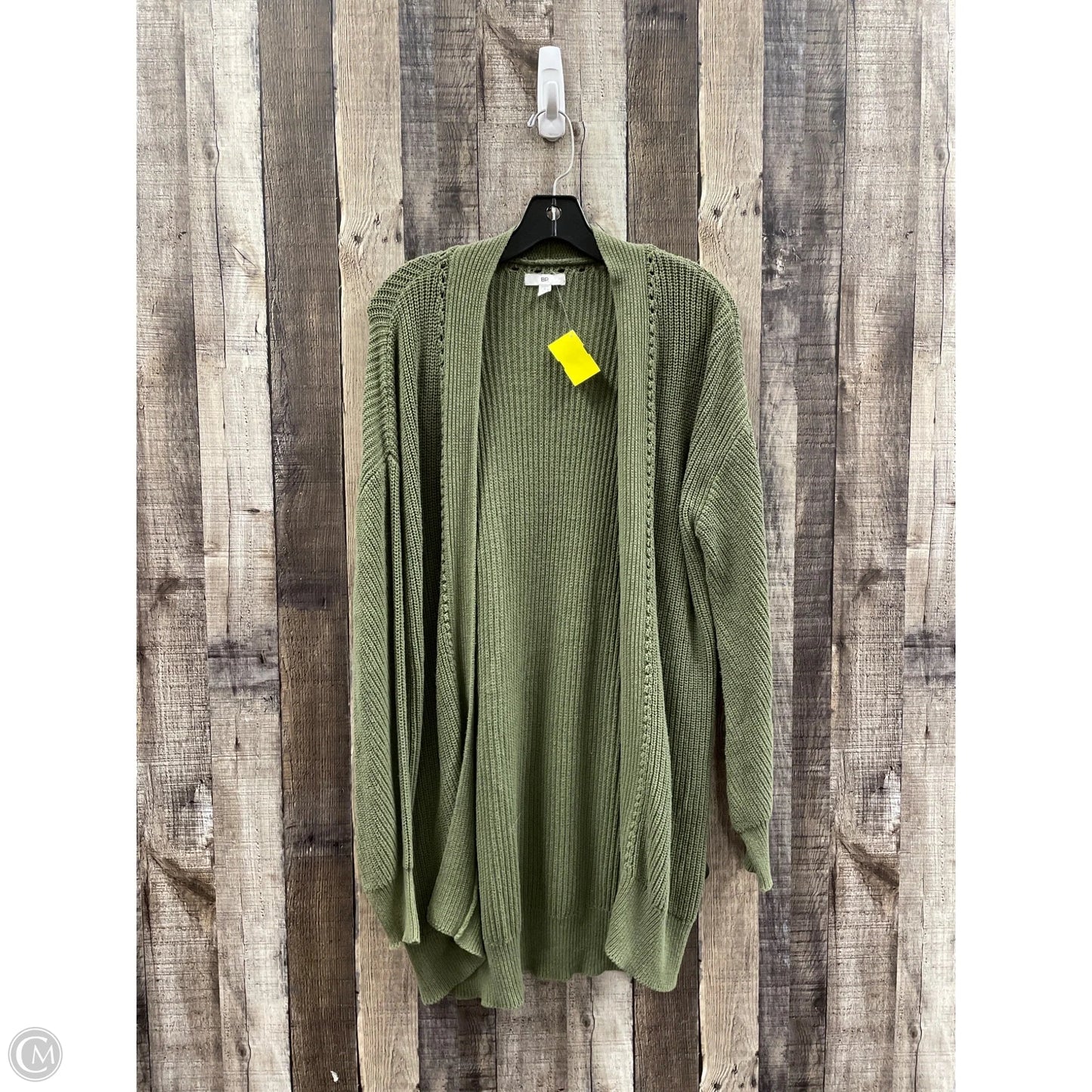Sweater Cardigan By Bp In Green, Size: S