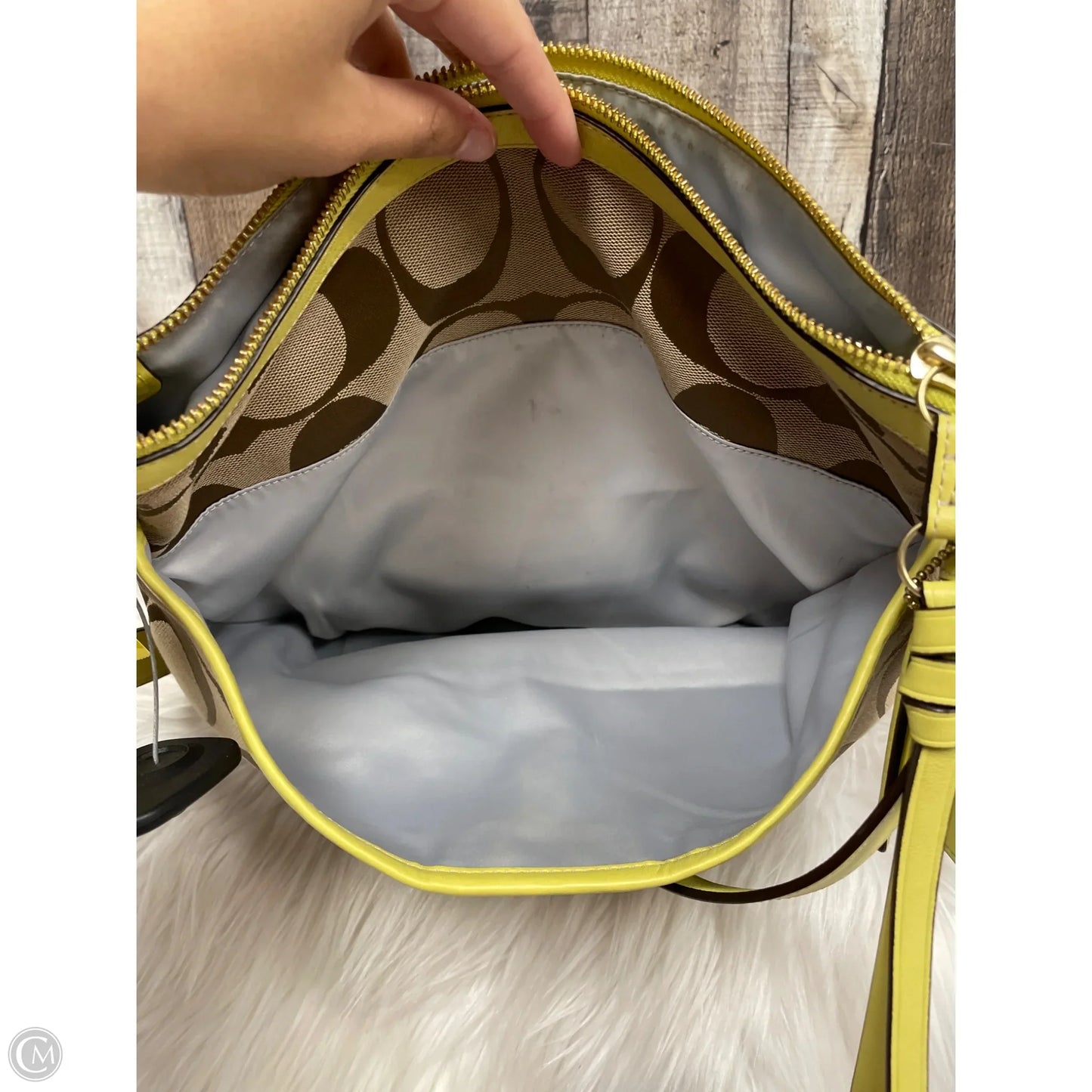 Crossbody Designer By Coach, Size: Large