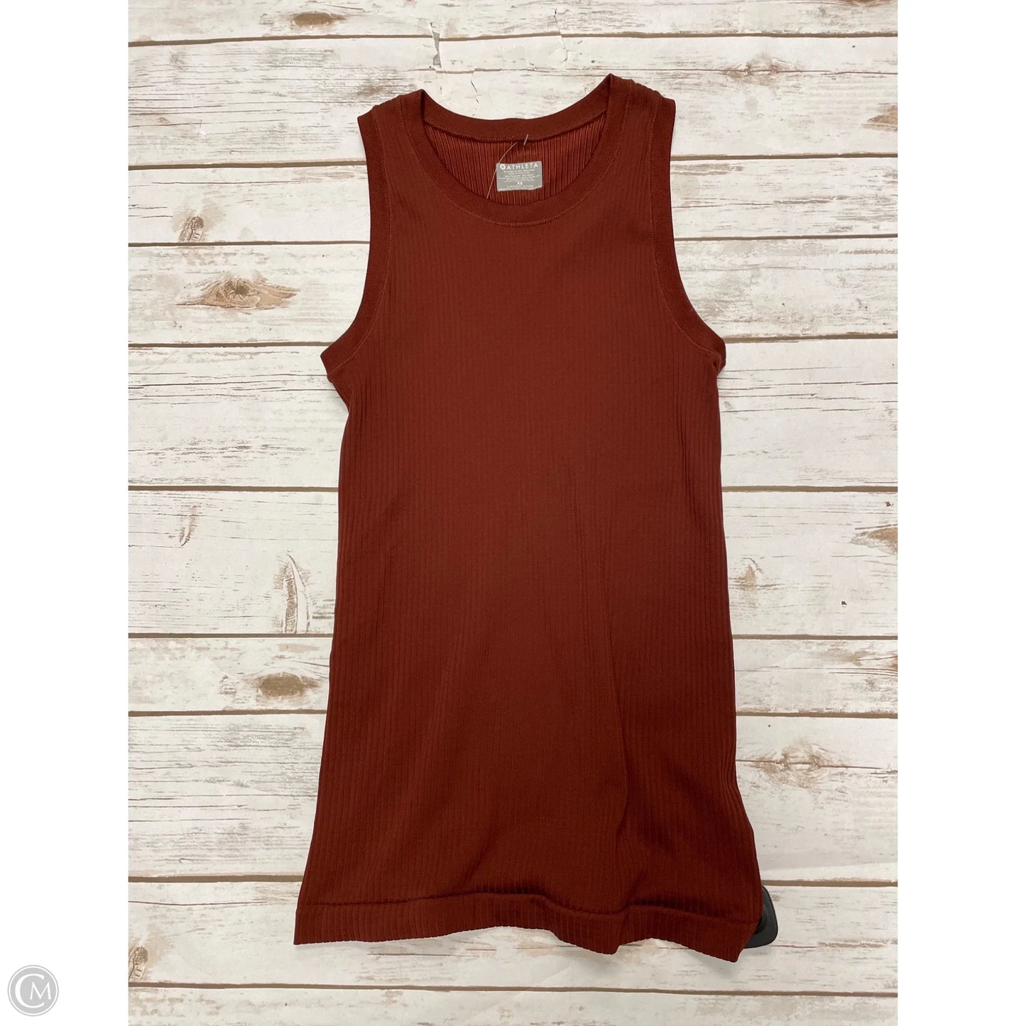 Athletic Tank Top By Athleta In Brown, Size: Xs