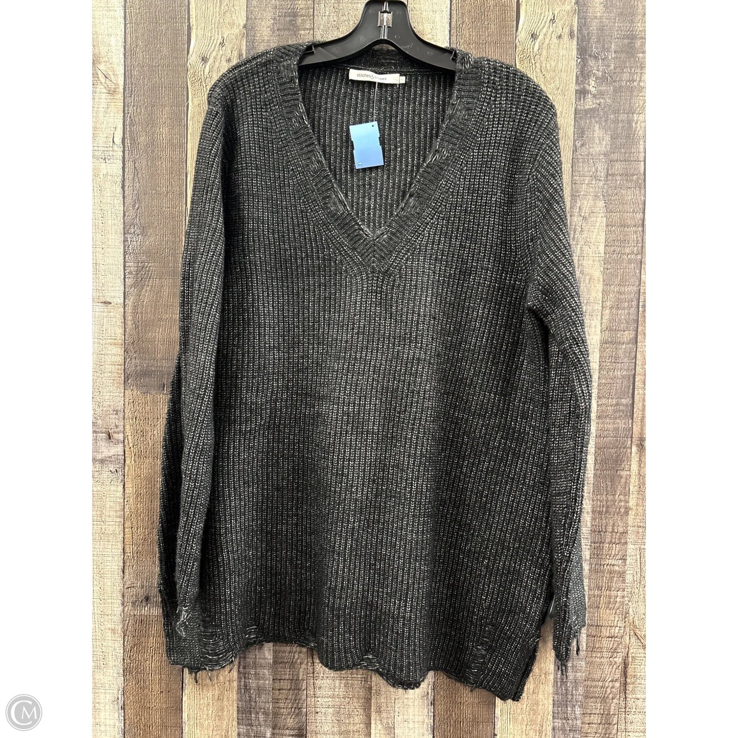 Sweater By Cme In Grey, Size: L