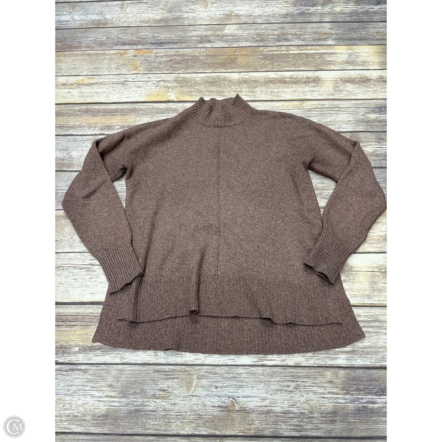 Sweater By Tahari In Brown, Size: Xs