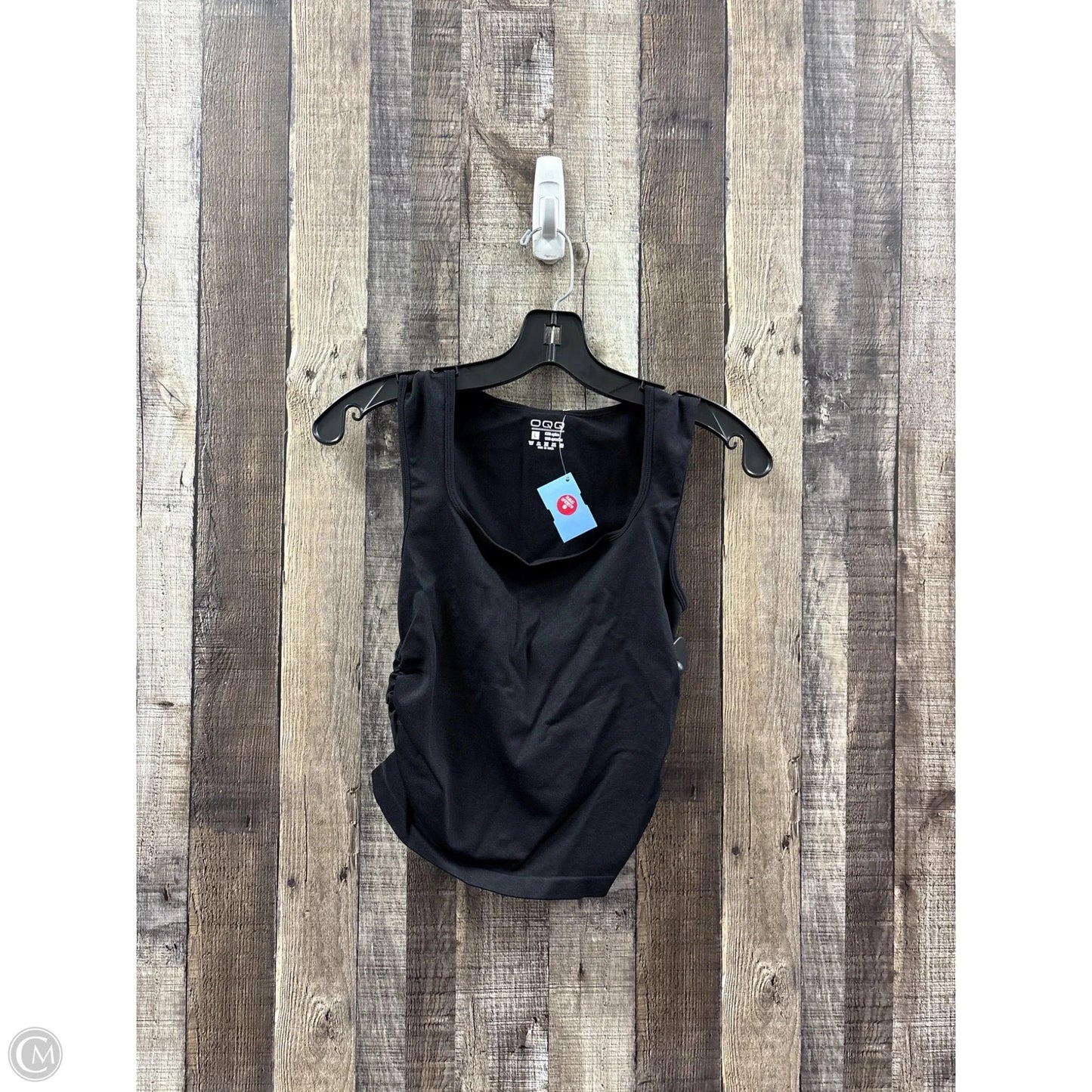 Athletic Tank Top By Oqq In Black, Size: L