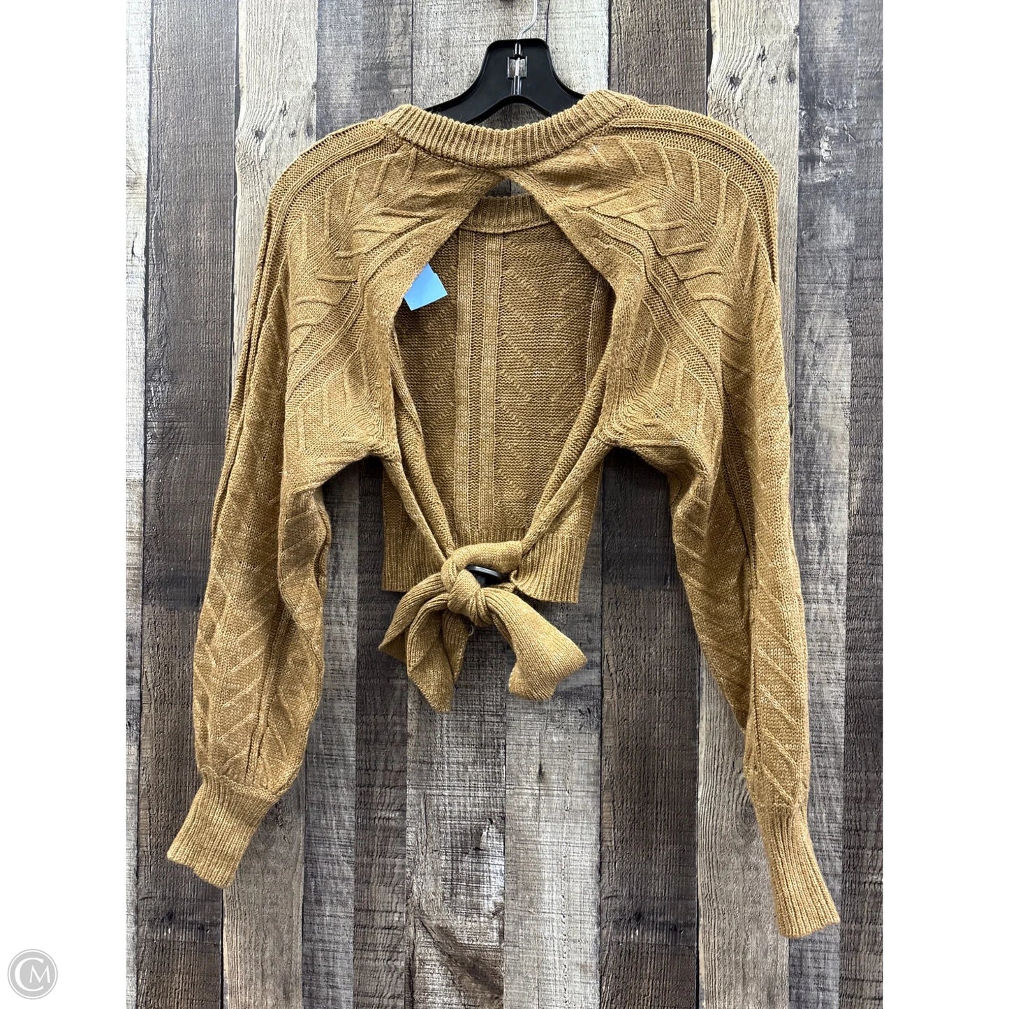 Sweater By Cme In Tan, Size: S