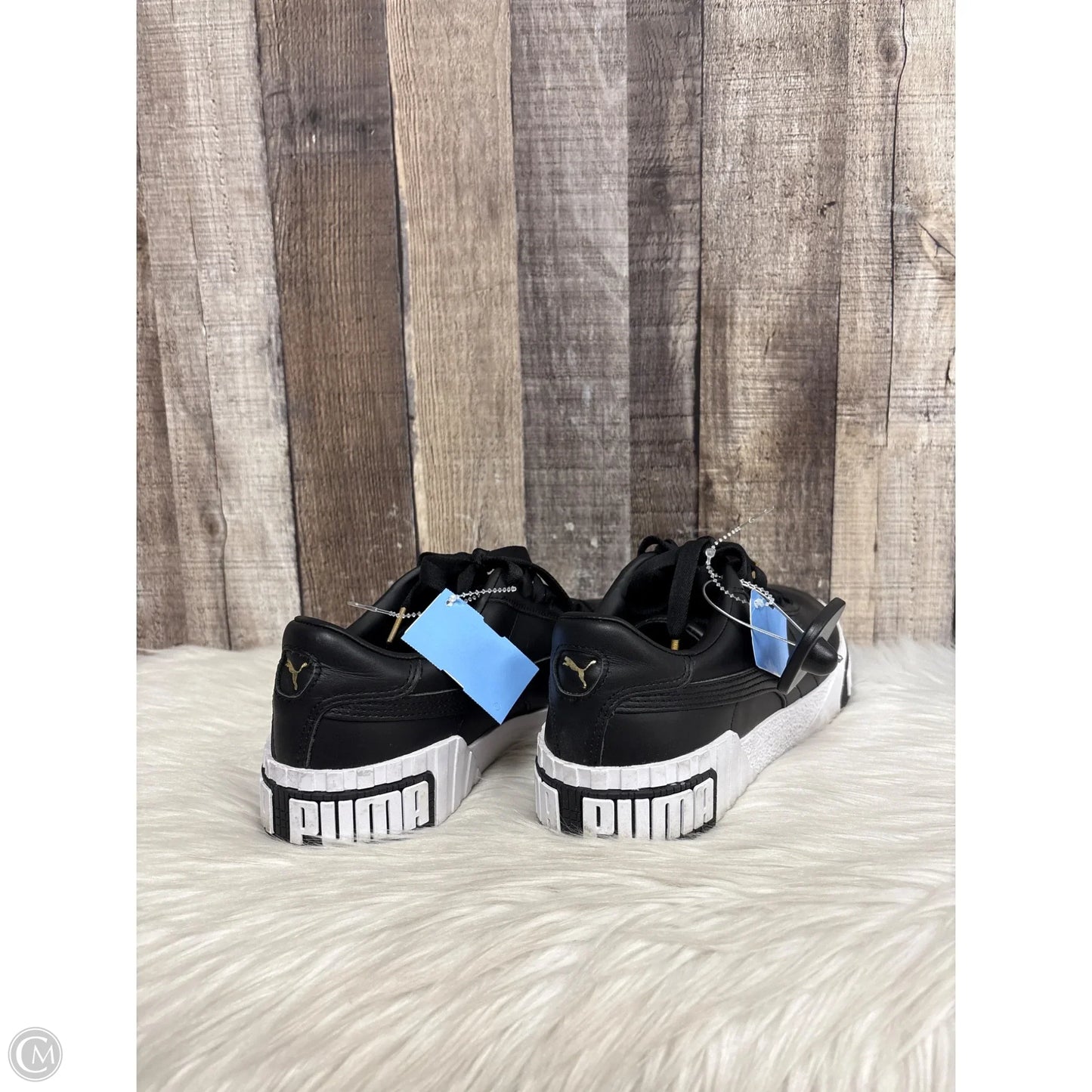 Shoes Athletic By Puma In Black & White, Size: 9