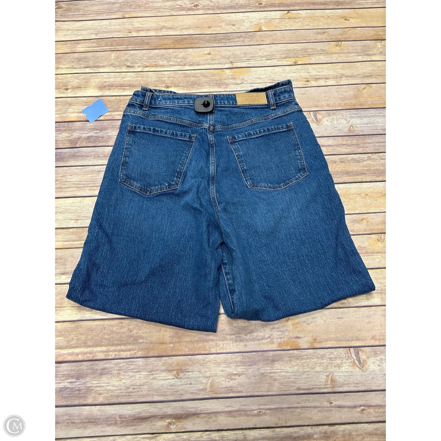 Jeans Wide Leg By Pink In Blue Denim, Size: 14