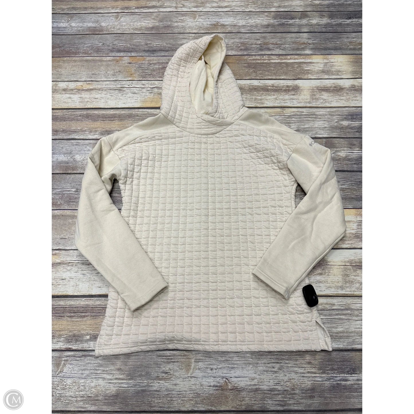 Athletic Sweatshirt Hoodie By Columbia In Ivory, Size: Xs