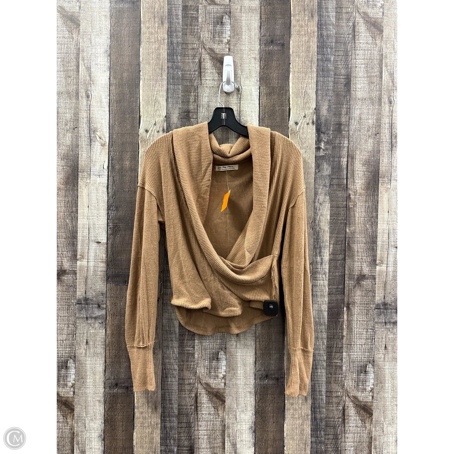 Top Long Sleeve By We The Free In Tan, Size: S