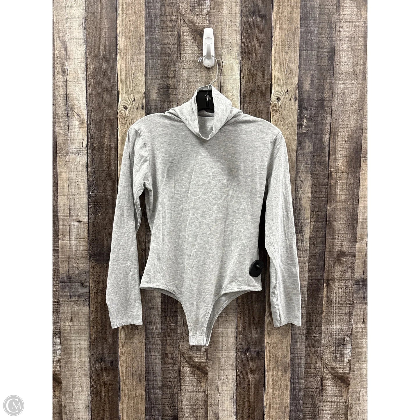 Bodysuit By Pretty Little Thing In Grey, Size: M