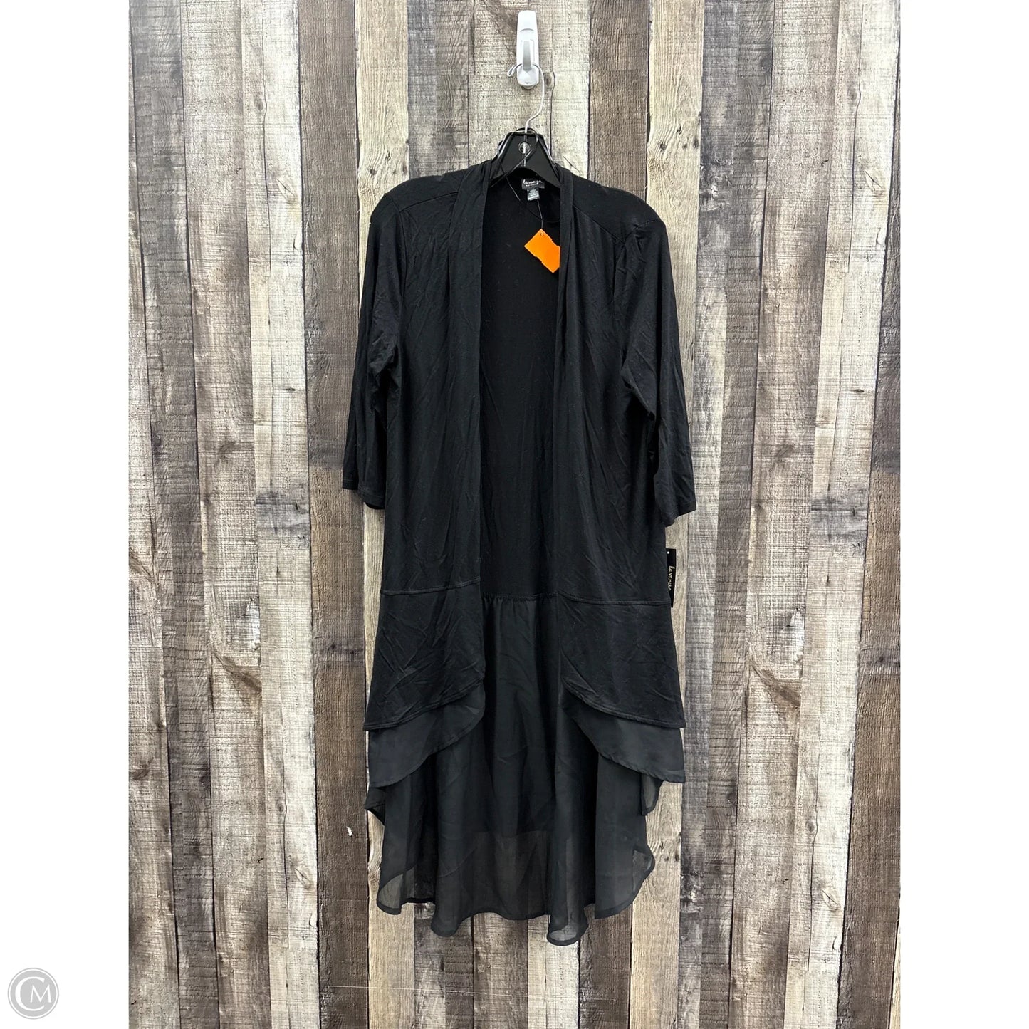 Cardigan By Cme In Black, Size: 1x