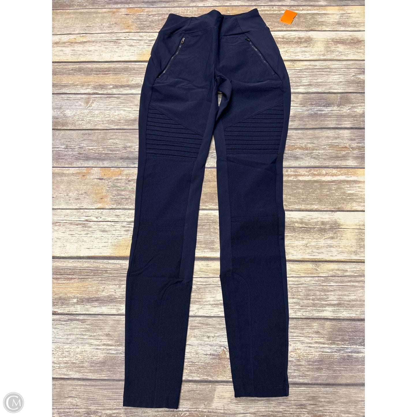 Athletic Leggings By Athleta In Navy, Size: 0