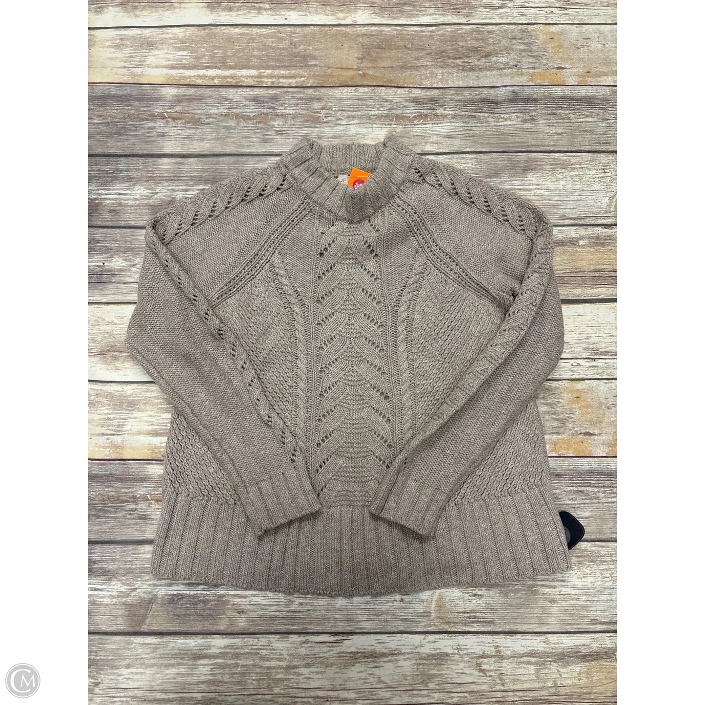 Sweater By Loft In Tan, Size: M