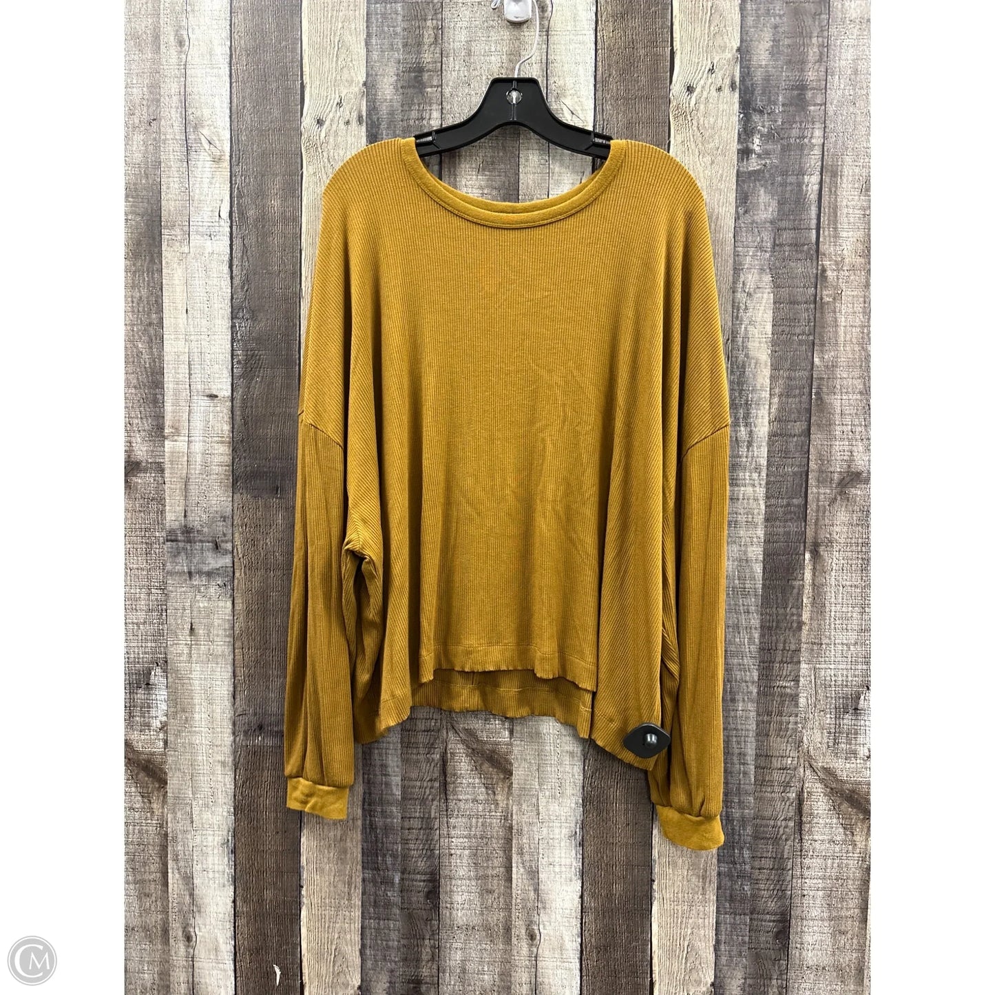 Top Long Sleeve By Lou And Grey In Bronze, Size: Xl