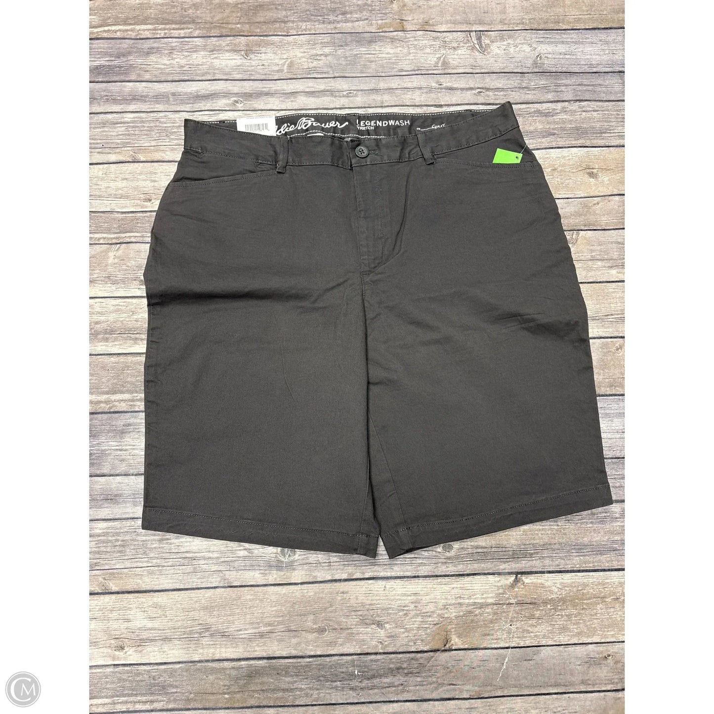 Shorts By Eddie Bauer In Grey, Size: 16