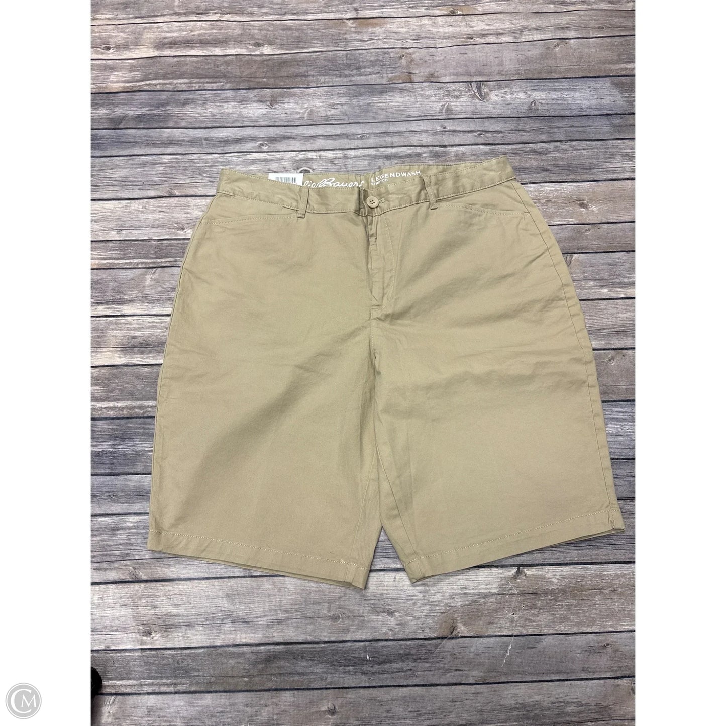 Shorts By Eddie Bauer In Tan, Size: 16